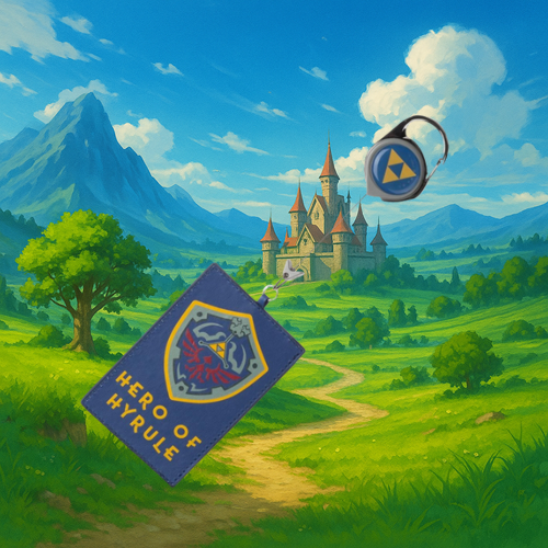 Nintendo Zelda Hero of Hyrule Retractable Lanyard