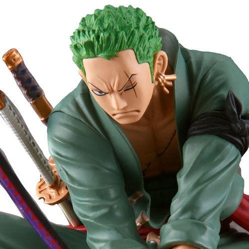 One Piece Roronoa Zoro Scultures Big Banpresto Figure