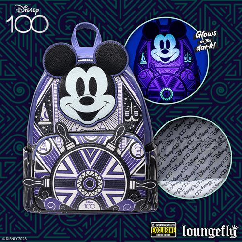 Disney 100 Art Deco Mickey Mouse Mini-Backpack - EE Exclusive