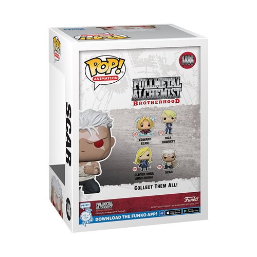 Funko POP! Animation: Fullmetal Alchemist GITD - Scar EE Exclusive