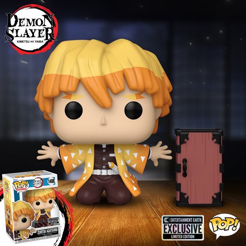 Funko POP! Demon Slayer: Zenitsu Protecting Nezuko's Box EE Exclusive