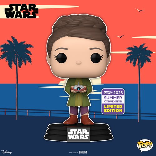 Funko POP! Star Wars: Young Leia with Lola SDCC Exclusive