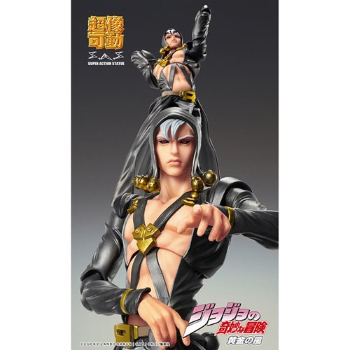 JoJo's Bizarre Risotto Nero Super Action Statue Chozokado Action Figure