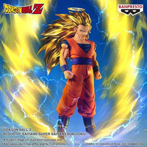 Dragon Ball Z Super Saiyan 3 Son Goku Blood of Saiyans Statue