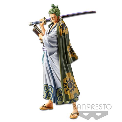 One Piece Zoro The Grandline Men Wanokuni DXF Vol. 2 Statue