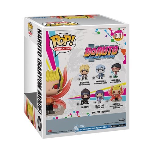 Funko POP! Animation: Naruto Baryon Mode GITD - AAA Exclusive