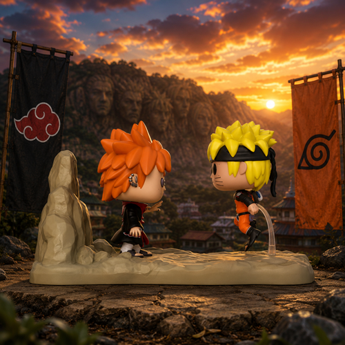 Funko Pop! Moment: Naruto Shippuden Pain vs. Naruto