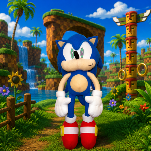 SONIC THE HEDGEHOG 20" SONIC PLUSH