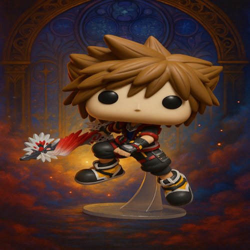 Funko POP! Games: Kingdom Hearts 3 Sora with Ultima Weapon