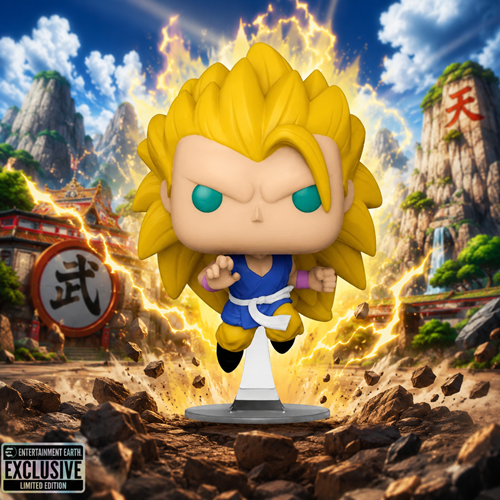 Funko POP Animation: Dragon Ball GT Super Saiyan 3 Goku - EE Exclusive
