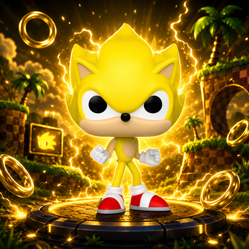 Funko POP Games: Super Sonic - AAA Anime Exclusive