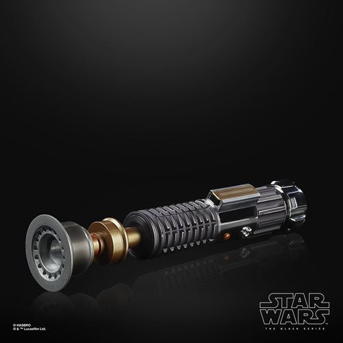 Star Wars The Black Series Elite Obi-Wan Kenobi Force FX Lightsaber Prop Replica