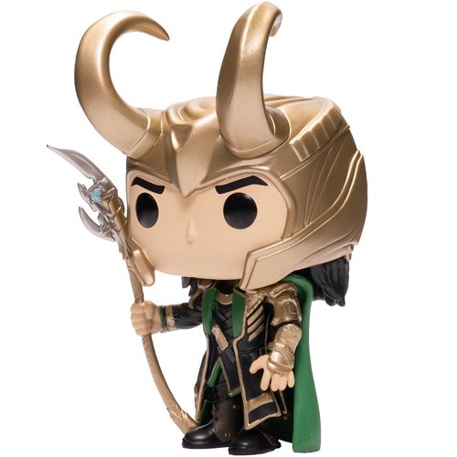 Funko POP! Marvel: Loki with Scepter - Entertainment Earth Exclusive