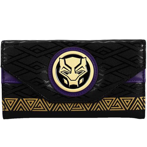 Marvel Black Panther Wakanda Forever Tribal Bi-Fold Wallet