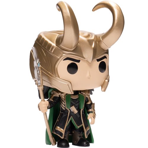 Funko POP! Marvel: Loki with Scepter - Entertainment Earth Exclusive