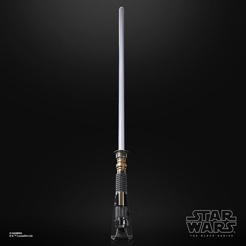 Star Wars The Black Series Elite Obi-Wan Kenobi Force FX Lightsaber Prop Replica