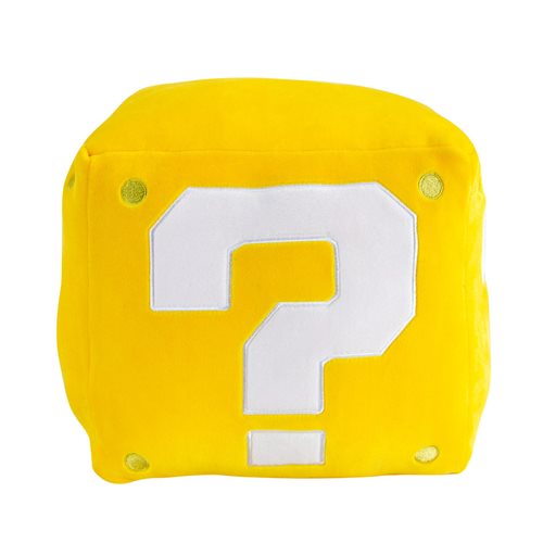 Club Mocchi Mocchi Super Mario Bros. Question Mark Block 15" Plush