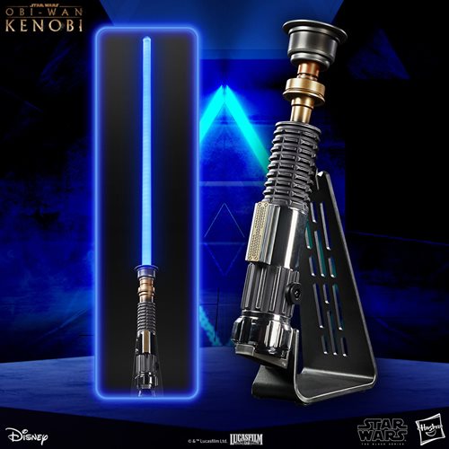 Star Wars The Black Series Elite Obi-Wan Kenobi Force FX Lightsaber Prop Replica