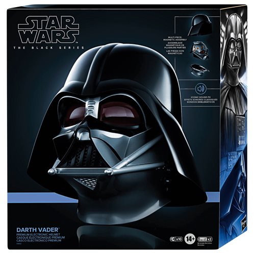 Star Wars The Black Series Darth Vader Premium Electronic Helmet Prop Replica