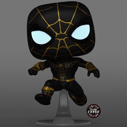 Funko POP! Spider-Man: Unmasked Spider-Man Black Suit - AAA Anime Exclusive