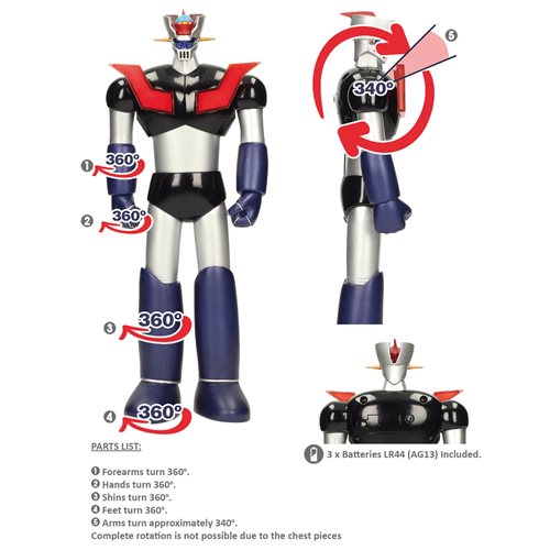 Mazinger Z 12" Figure with Light