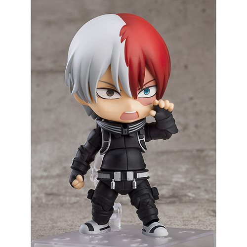 My Hero Academia The Movie: World Heroes' Mission Shoto Todoroki Stealth Suit Ver. Nendoroid