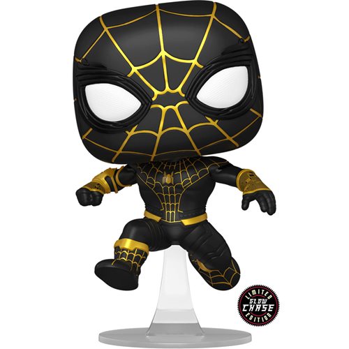 Funko POP! Spider-Man: Unmasked Spider-Man Black Suit - AAA Anime Exclusive