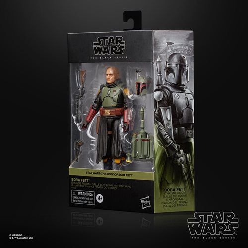 Star Wars: The Black Series - Boba Fett (Throne Room) Deluxe 6" Action Figure