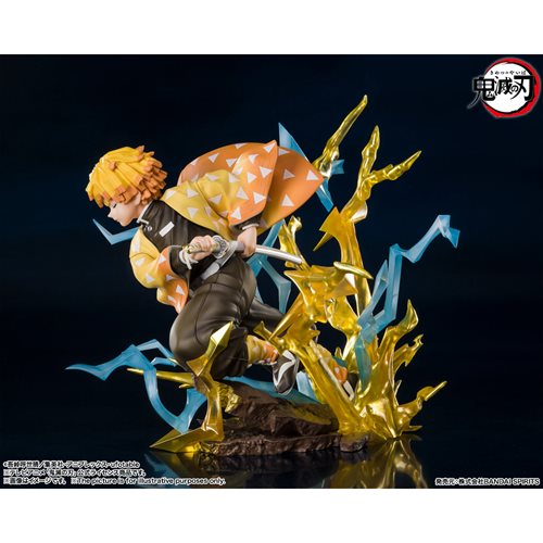 Demon Slayer: Zenitsu Agatsuma Thunderclap and Flash FiguartsZERO Statue