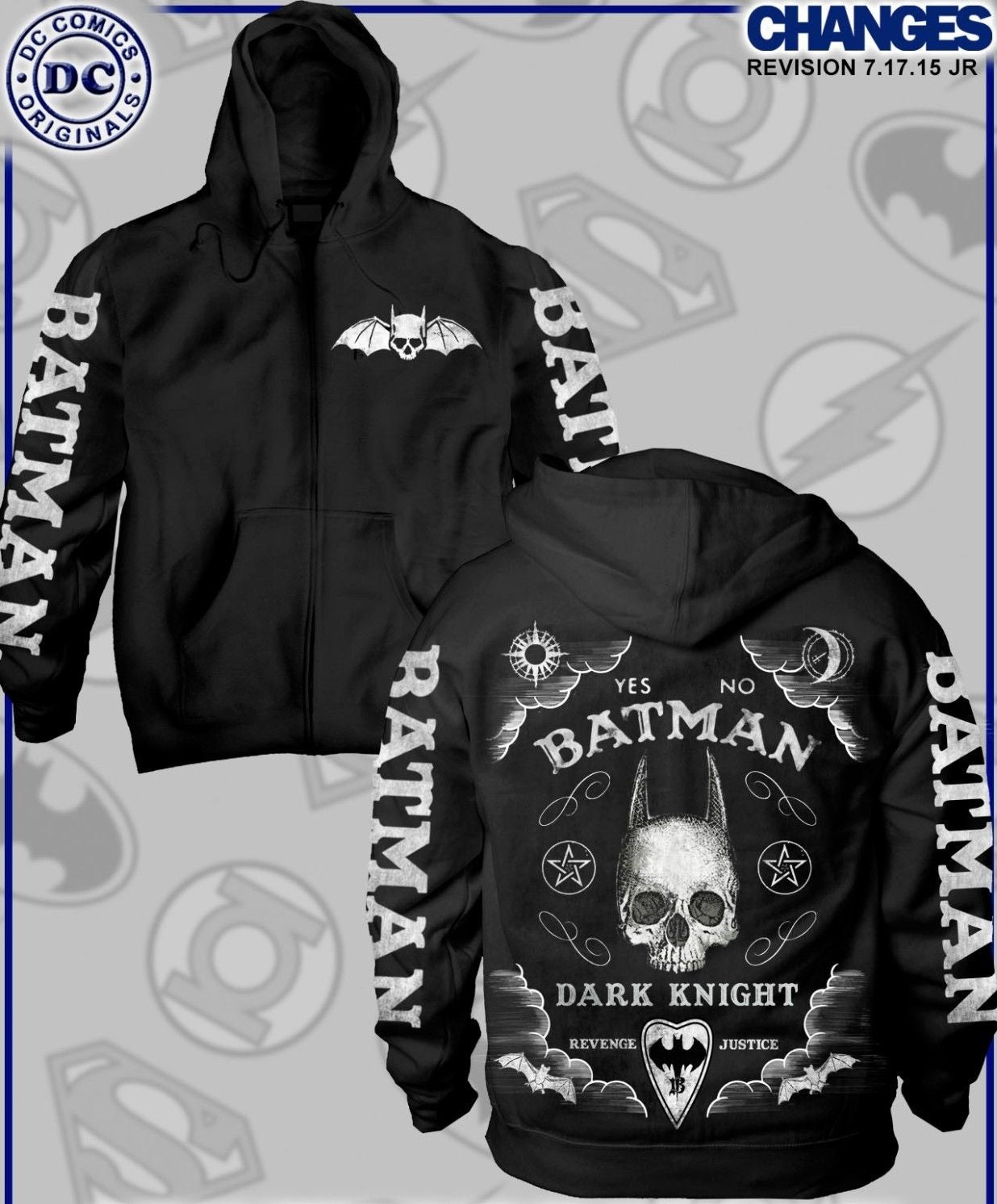 DC Comics Batman Spirit Board Hoodie