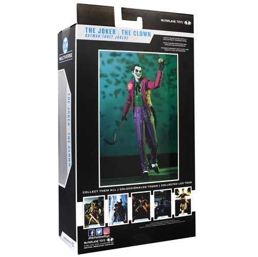 DC Multiverse Batman: Three Jokers Wave 1 The Joker: The Clown 7" Scale Action Figure