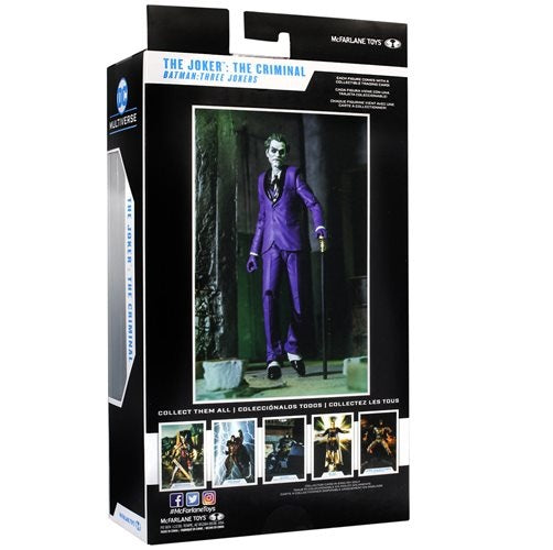 DC Multiverse Batman: Three Jokers Wave 1 The Joker: The Criminal 7" Scale Action Figure