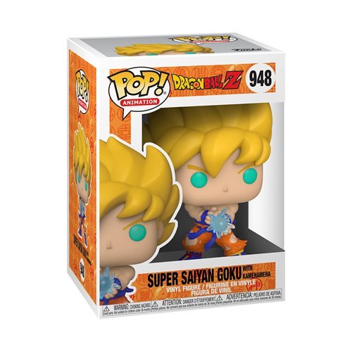 Funko POP Animation: Dragon Ball Z Super Saiyan Goku with Kamehameha Wave