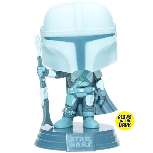 Funko POP! Star Wars: The Mandalorian Hologram GITD - Entertainment Earth Exclusive