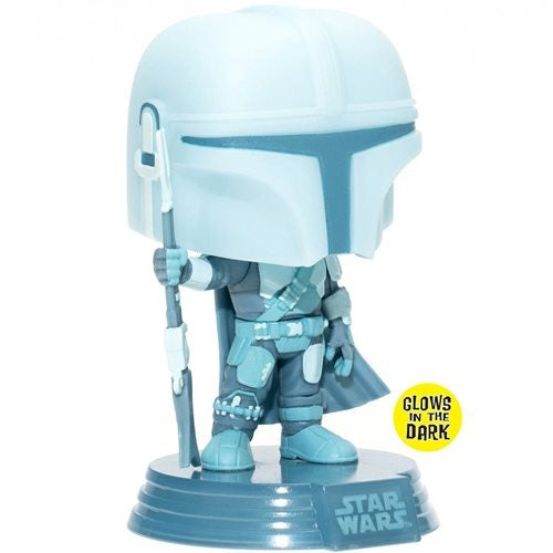 Funko POP! Star Wars: The Mandalorian Hologram GITD - Entertainment Earth Exclusive