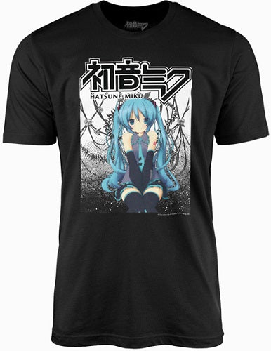 Vocaloid Hatsune Miku Rose Vines T-Shirt