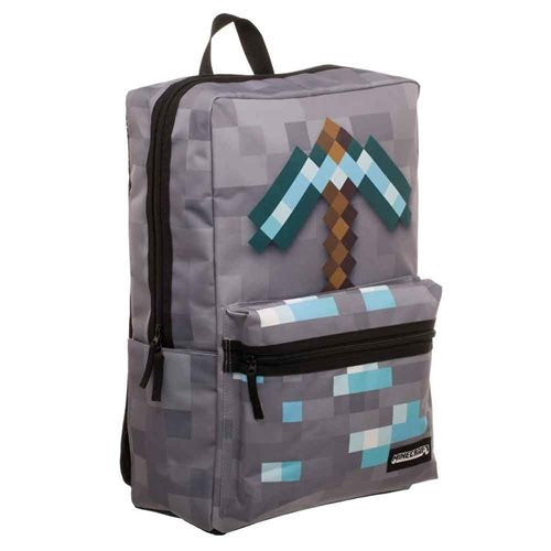 Minecraft Axe Patch Laptop Backpack