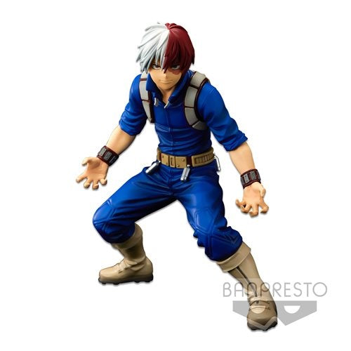 My Hero Academia World Figure Colosseum Shoto Todoroki Brush Ver. Super Master Stars Piece Statue