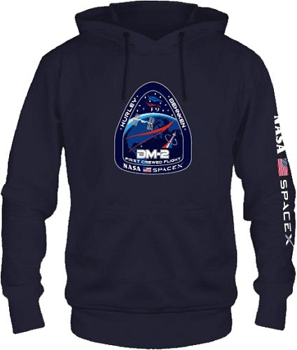 NASA DRAGON FLIGHT PATCH HOODIE