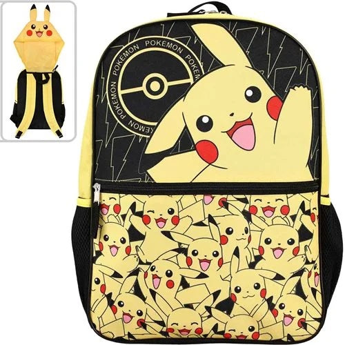 Pokémon Pikachu Hooded Youth Backpack