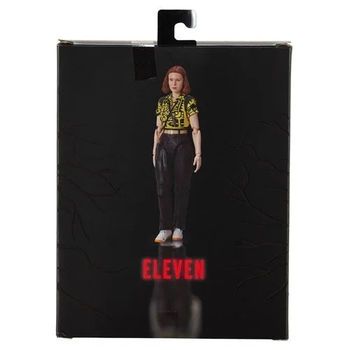 Stranger Things Hawkins Collection Eleven with Yellow Costume 6" Action Figure