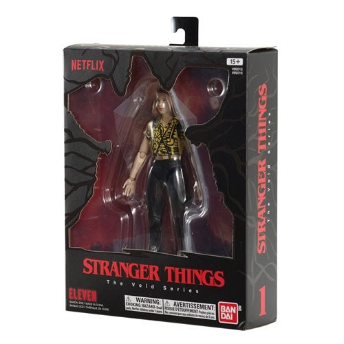 Stranger Things Hawkins Collection Eleven with Yellow Costume 6" Action Figure