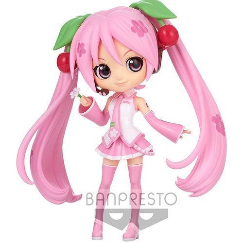 Vocaloid Sakura Miku Version A Q Posket Statue