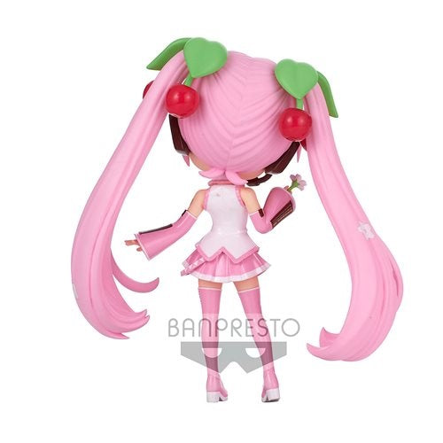 Vocaloid Sakura Miku Version A Q Posket Statue