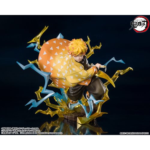 Demon Slayer: Zenitsu Agatsuma Thunderclap and Flash FiguartsZERO Statue