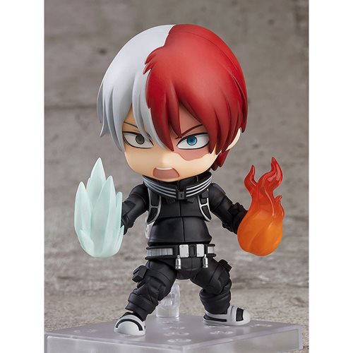 My Hero Academia The Movie: World Heroes' Mission Shoto Todoroki Stealth Suit Ver. Nendoroid