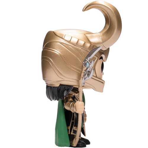 Funko POP! Marvel: Loki with Scepter - Entertainment Earth Exclusive