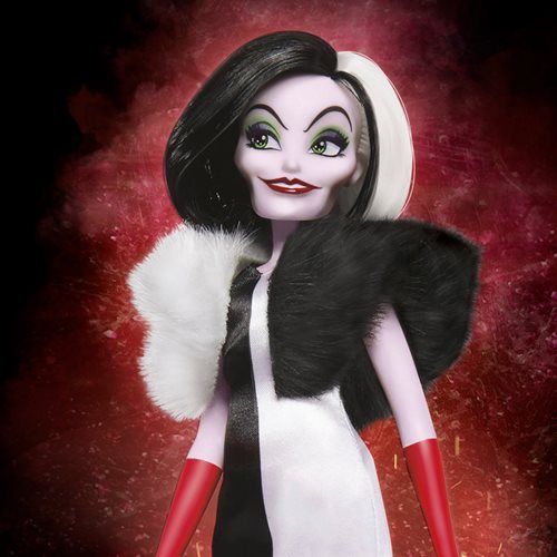 Disney Villains Cruella de Vil Fashion Doll