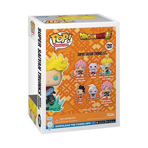 Funko POP! Animation: Dragon Ball Super - Super Saiyan Trunks