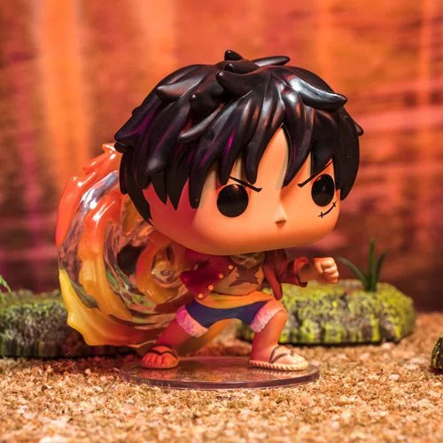 Funko POP! Animation: One Piece - Monkey D. Luffy Red Hawk AAA Exclusive